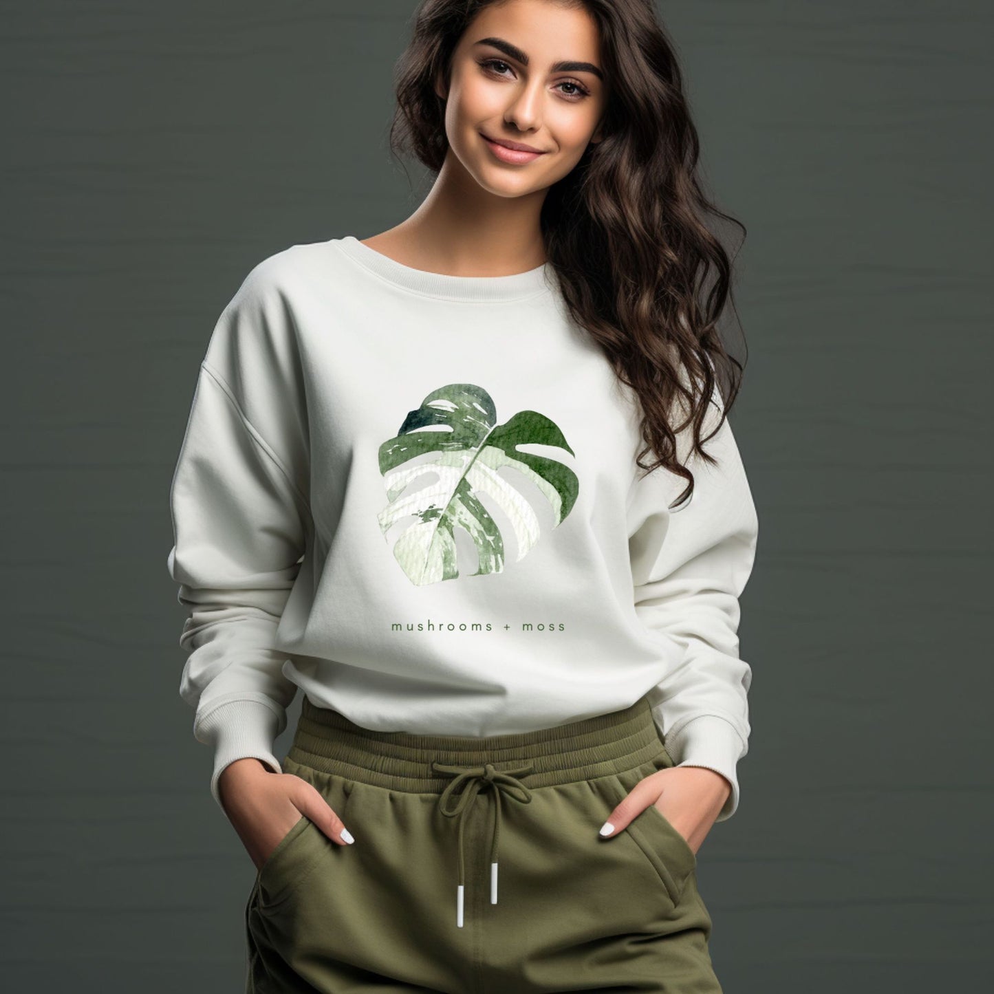 Monstera Unisex Sweatshirt