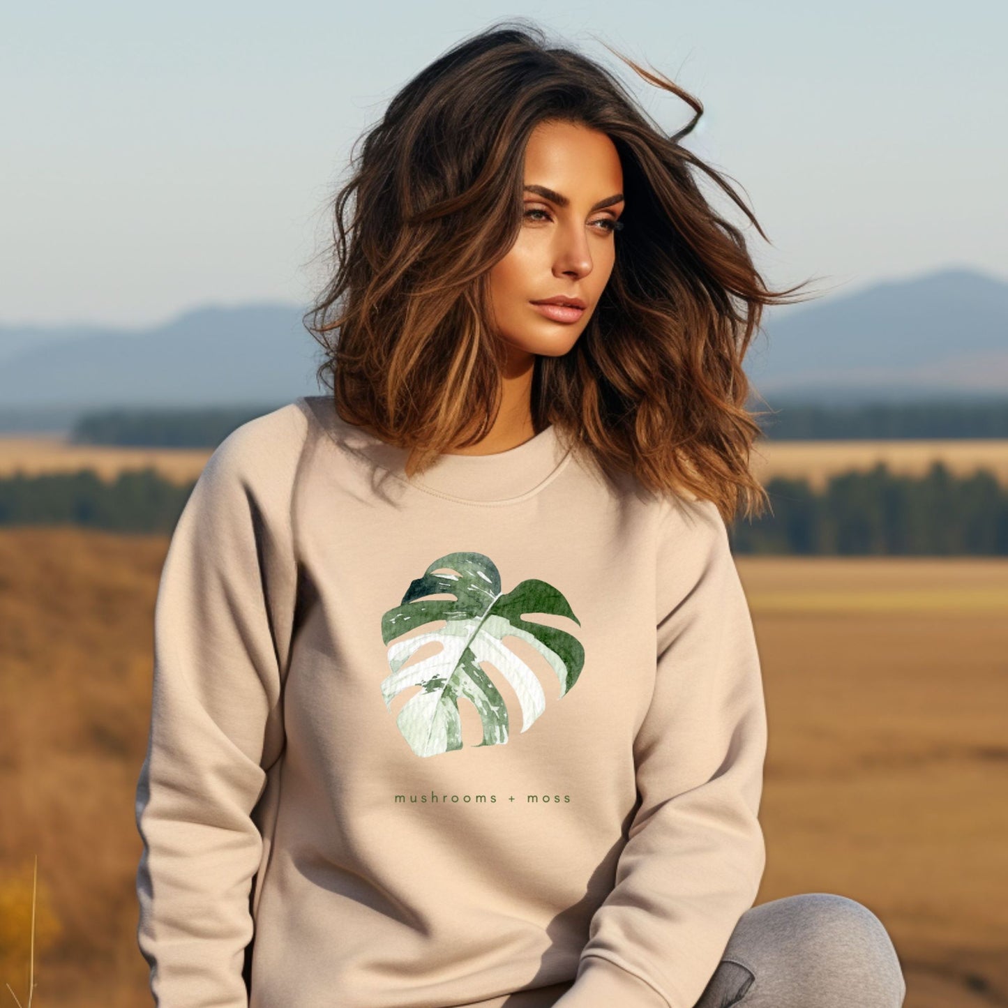 Monstera Unisex Sweatshirt