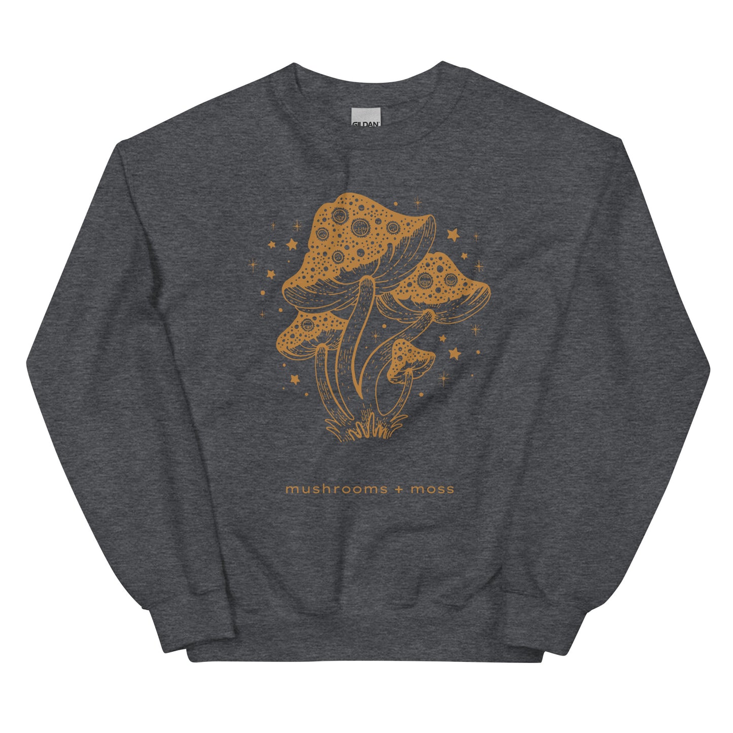 Trippy Retro Mushrooms Unisex Sweatshirt