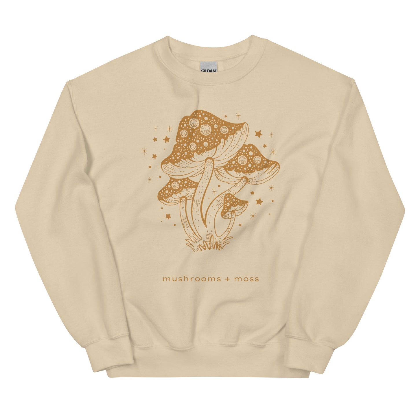 Trippy Retro Mushrooms Unisex Sweatshirt